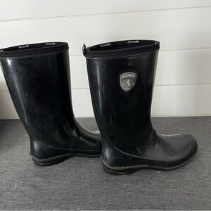 Kamik Rain Boots Black US women’s size 8